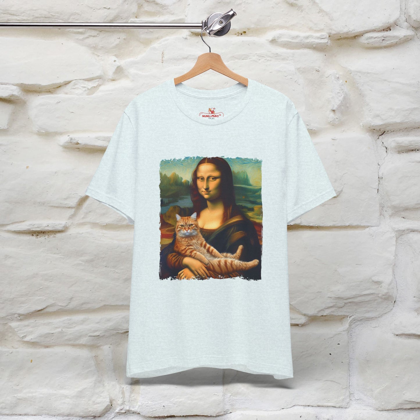 Mona Lisa’s Cat T-Shirt | Classic Art-Inspired Cat Tee for Men & Women | 100% Cotton*