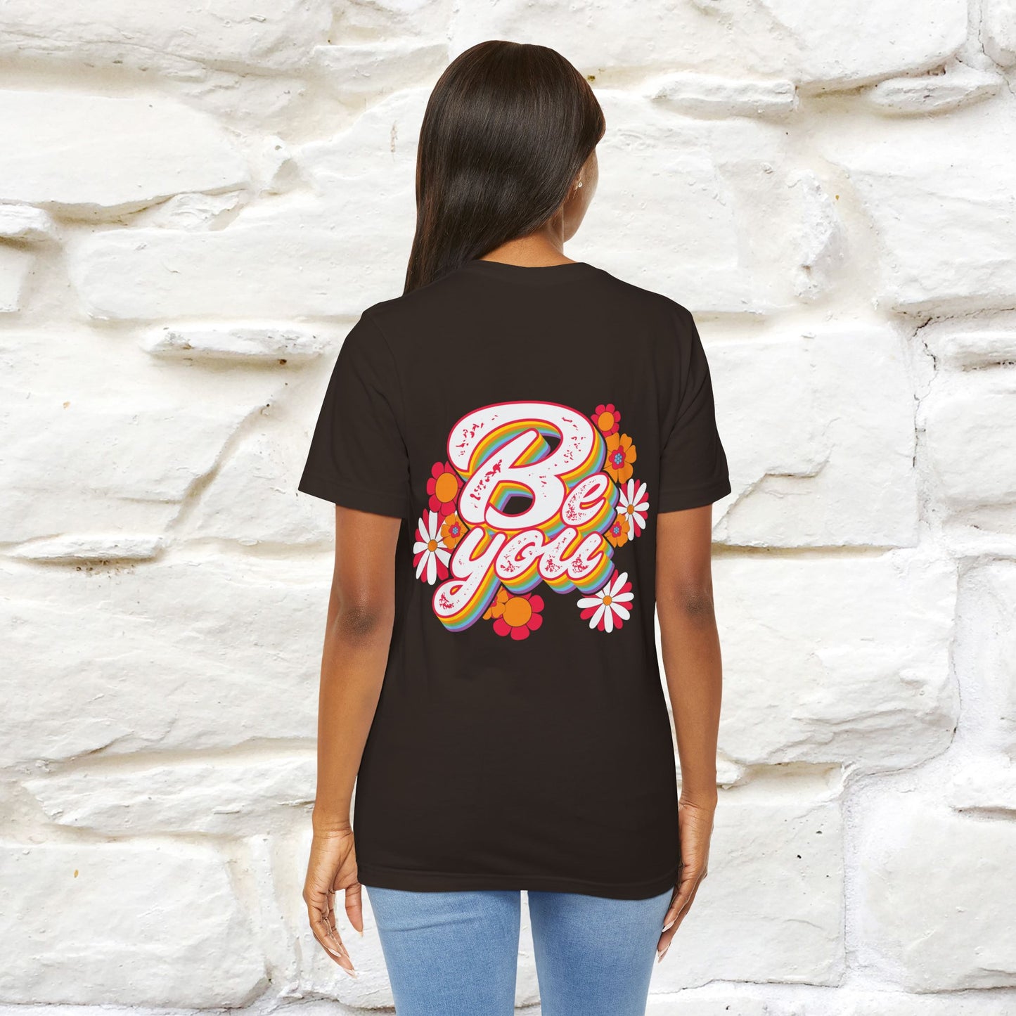 "Be You" Cat T-Shirt for Men & Women | Front & Back Design | 100% Cotton* 🐾