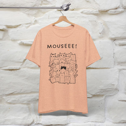 "Mouseee!" Cute Cat T-Shirt for Men & Women | 100% Cotton* 🐾