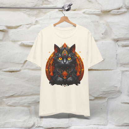 "Black Cat  T-Shirt for Men & Women | 100% Cotton* | Purrfect Cat Lover Tee 🐾"