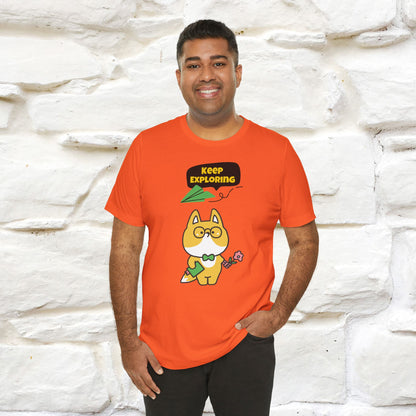 Keep Exploring T-Shirt for Men | 100% Cotton* Adventure Tee