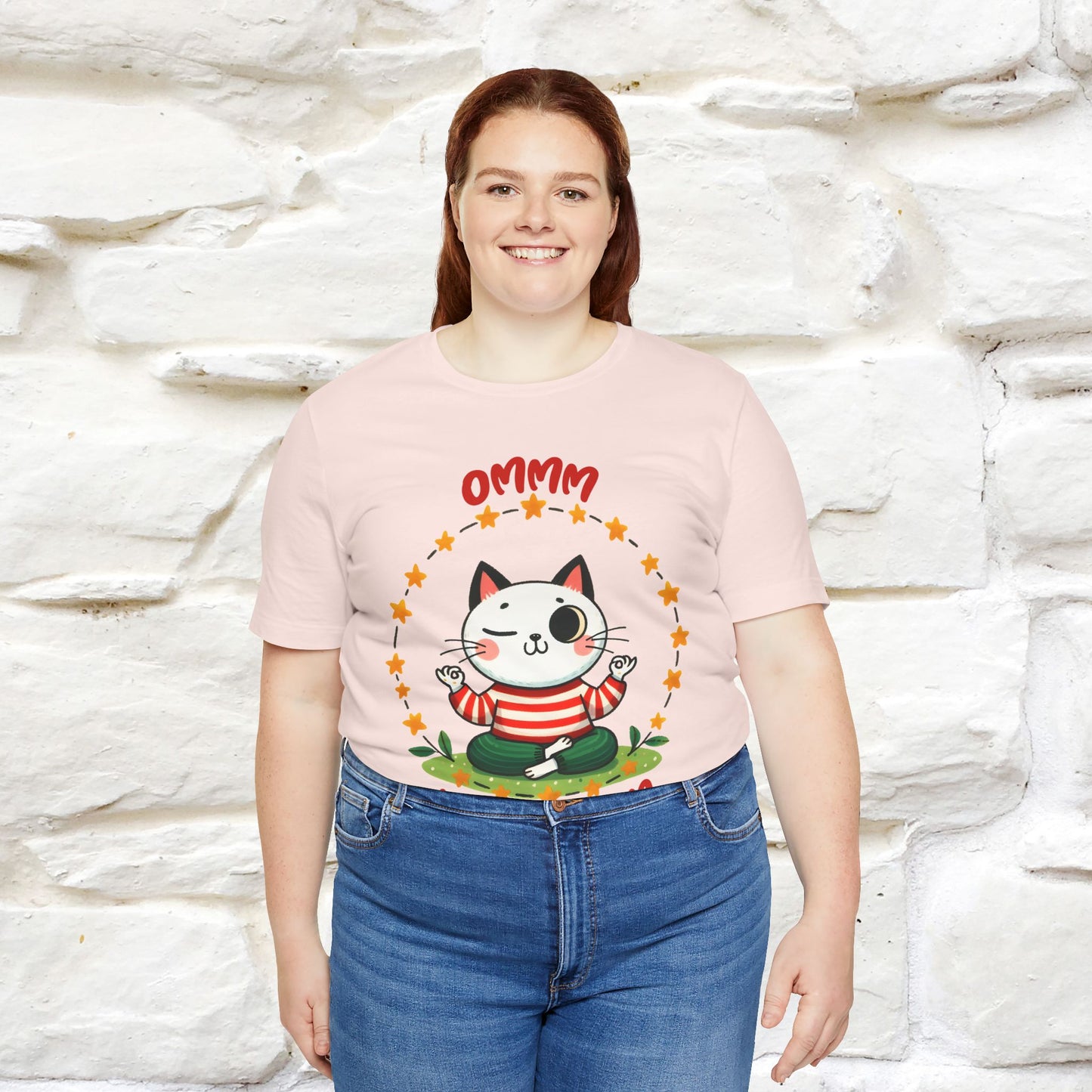 ''Ommm, Keep Calm'' Cat T-Shirt | Nunu&Miao Studio