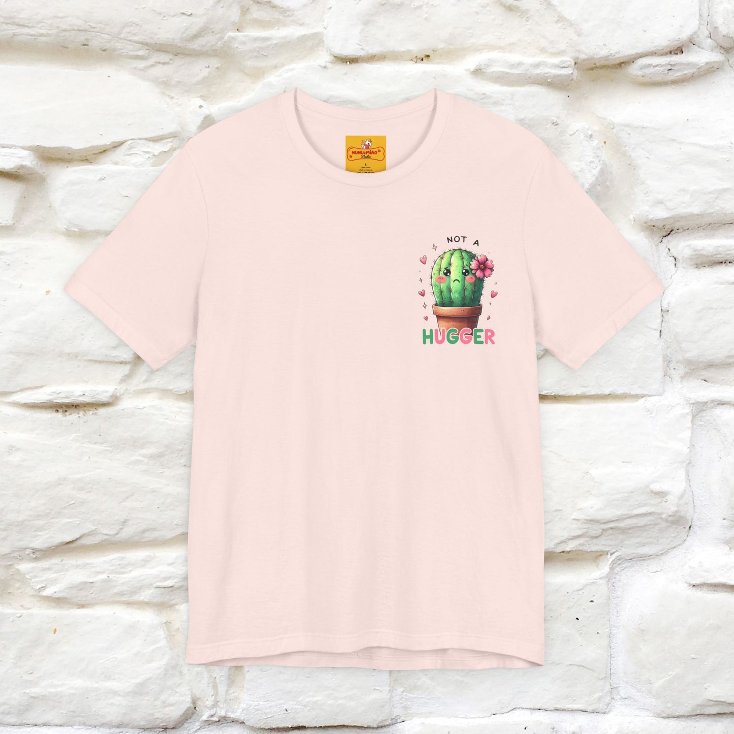 "Not A Hugger" |Funny T-Shirt | Front & Back Design|Nunu&Miao Studio
