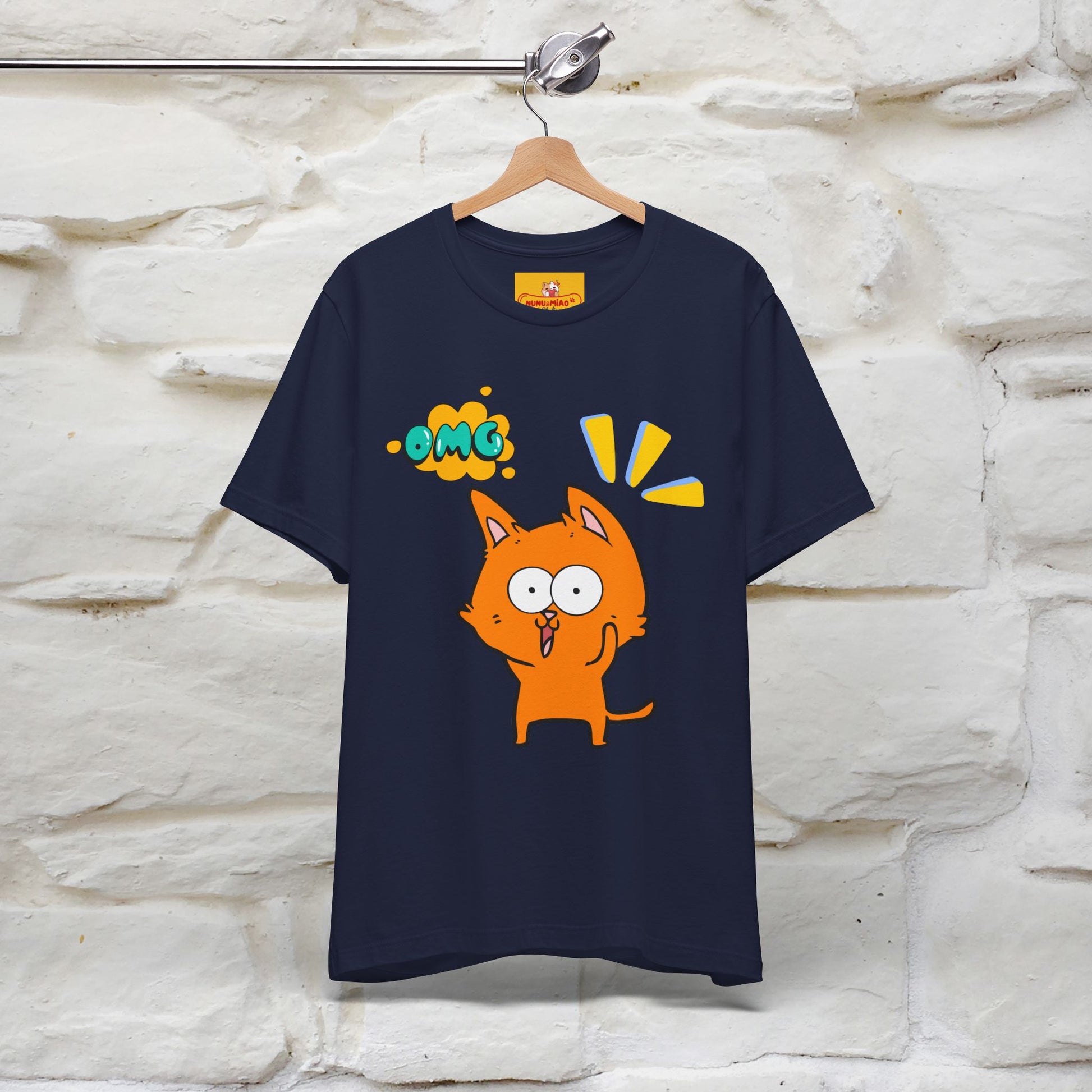 ''Oh My God'' Cat T-Shirt | Nunu&Miao Studio - Nunu&Miao Studio