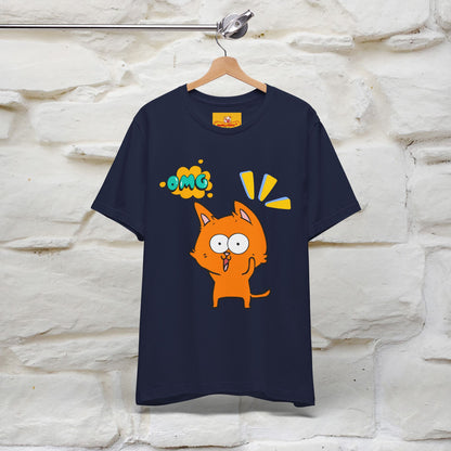 ''Oh My God'' Cat T-Shirt | Nunu&Miao Studio - Nunu&Miao Studio