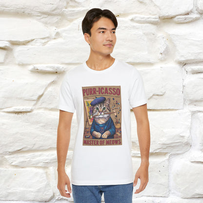 ''Purr-Icasso Masters Of Meows'' | CatT-Shirt | Nunu&Miao Studio