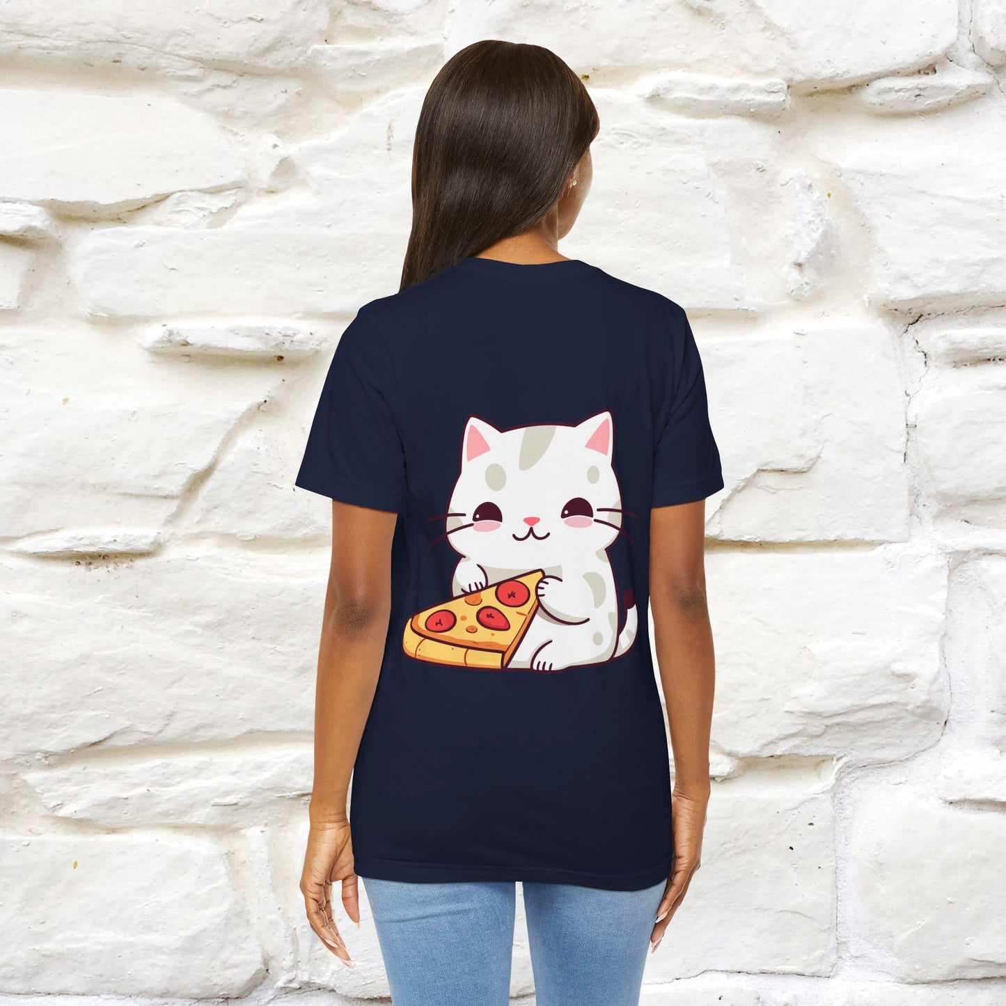 "I Love Pizza"| Cat T-shirt | Nunu&Miao Studio