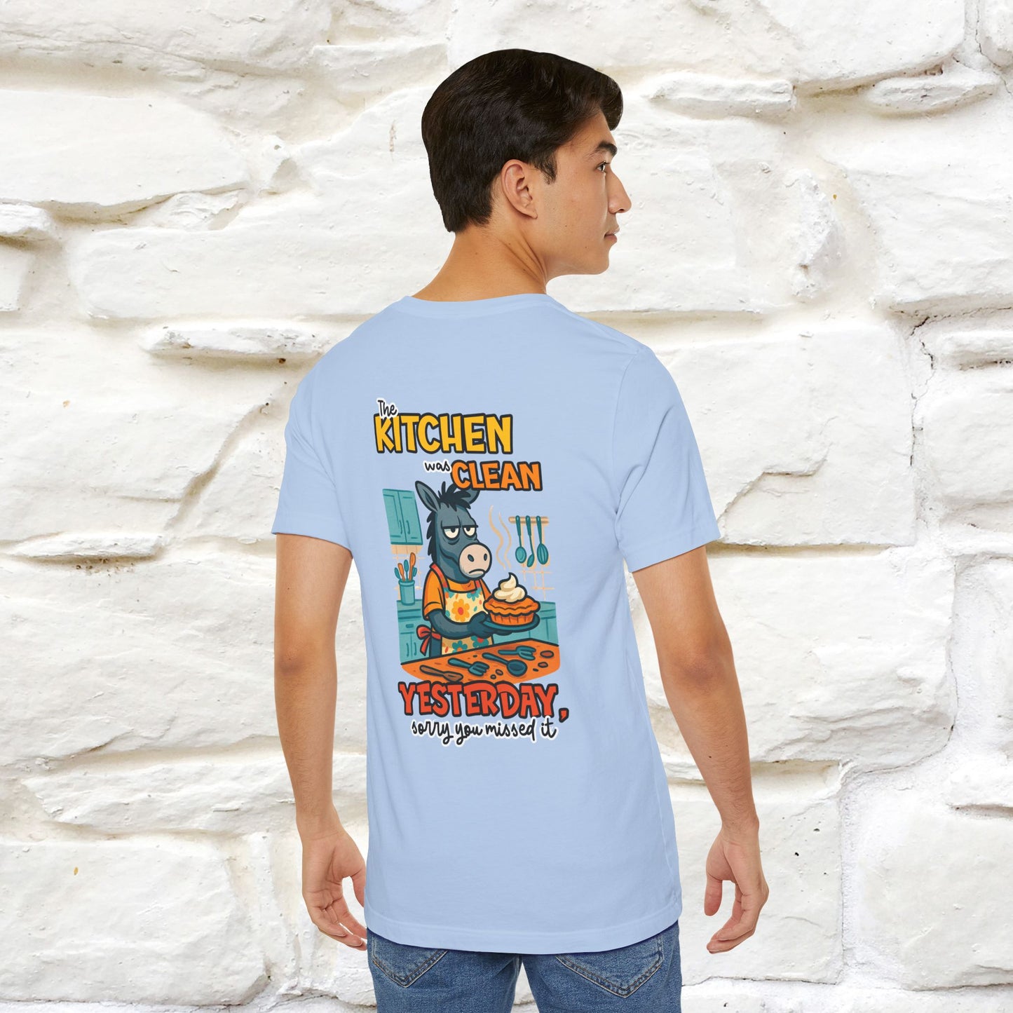 "The Kitchen Was Clean... " |Funny T-Shirt | Nunu&Miao Studio