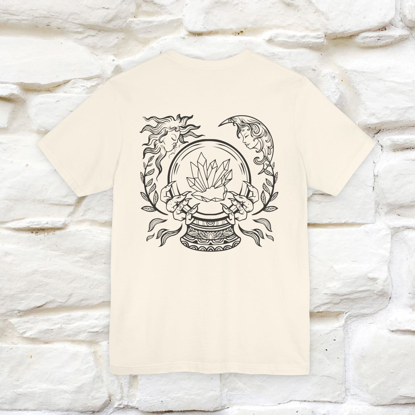 ''The Cristal'' Cat T-Shirt Front and Back Design | Nunu&Miao Studio