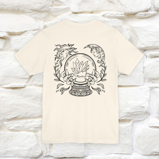 ''The Cristal'' Cat T-Shirt Front and Back Design | Nunu&Miao Studio