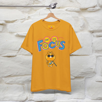 ''Don’t Lose Focus'' Cat T-Shirt | Nunu&Miao Studio