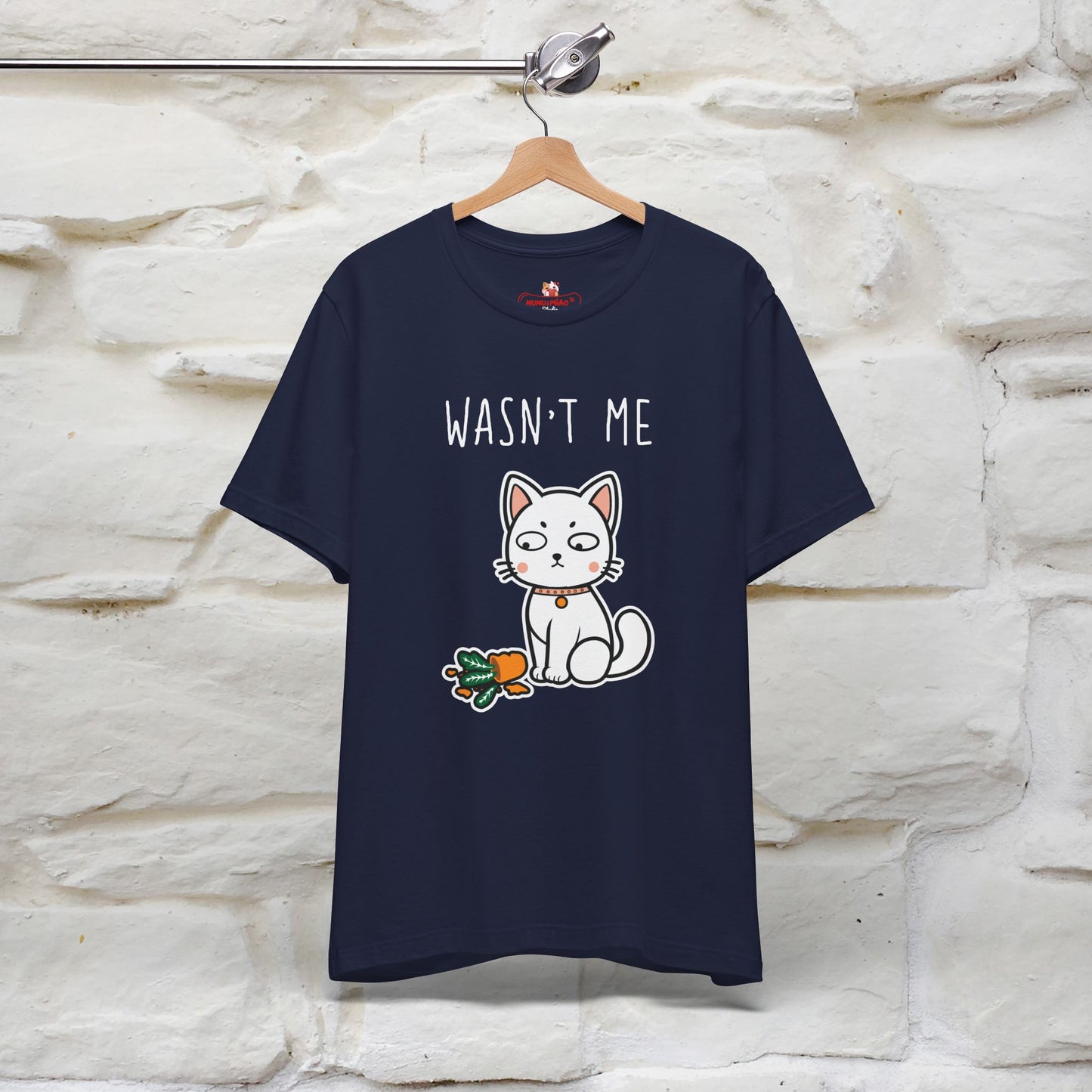 "Wasn't Me" Cat T-shirt for Men & Women | 100% Cotton* 🐾