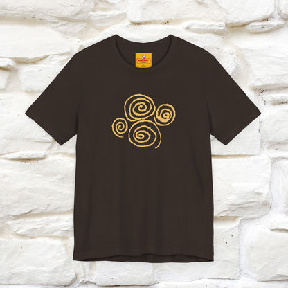 "Mandala Cat'' Cat T-Shirt Front and Back Design | Nunu&Miao Studio