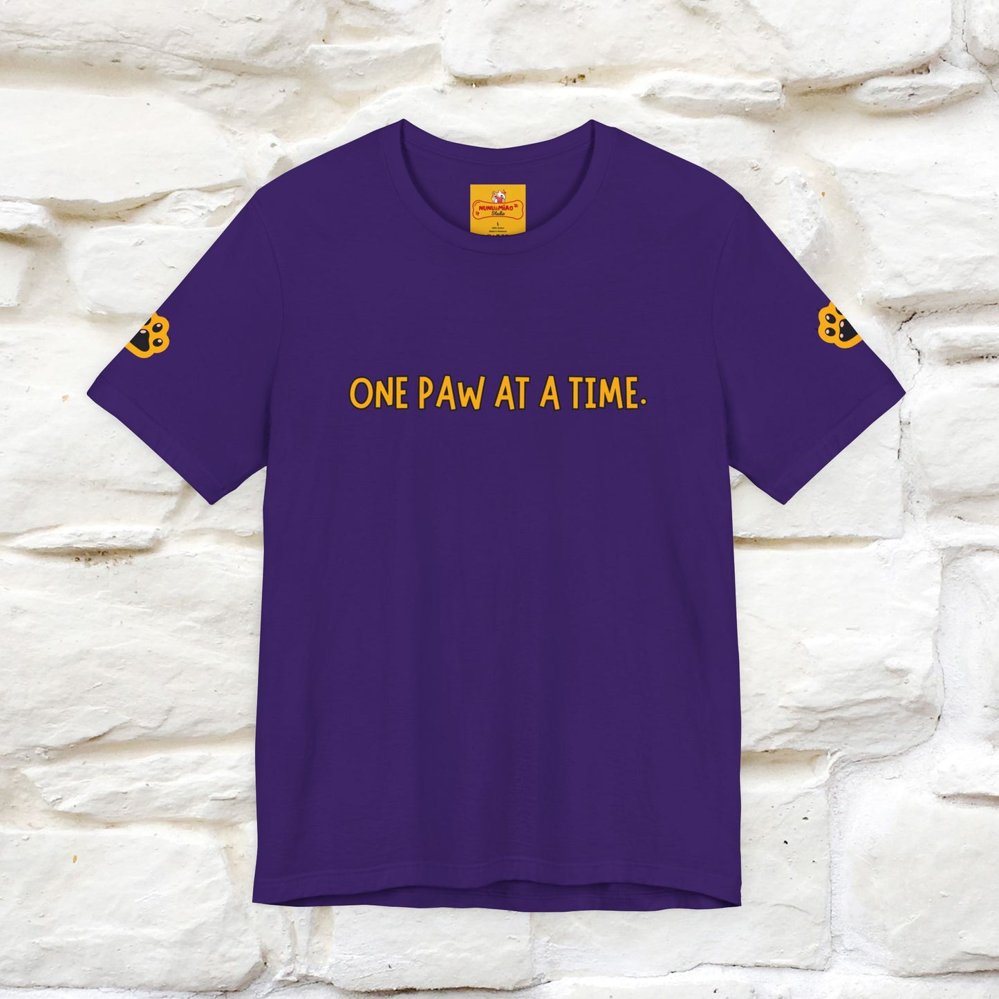 "Life Is A Journey'' Cat T-Shirt | Front & Back Design | Nunu&Miao Studio