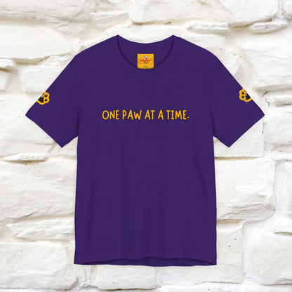 "Life Is A Journey'' Cat T-Shirt | Front & Back Design | Nunu&Miao Studio