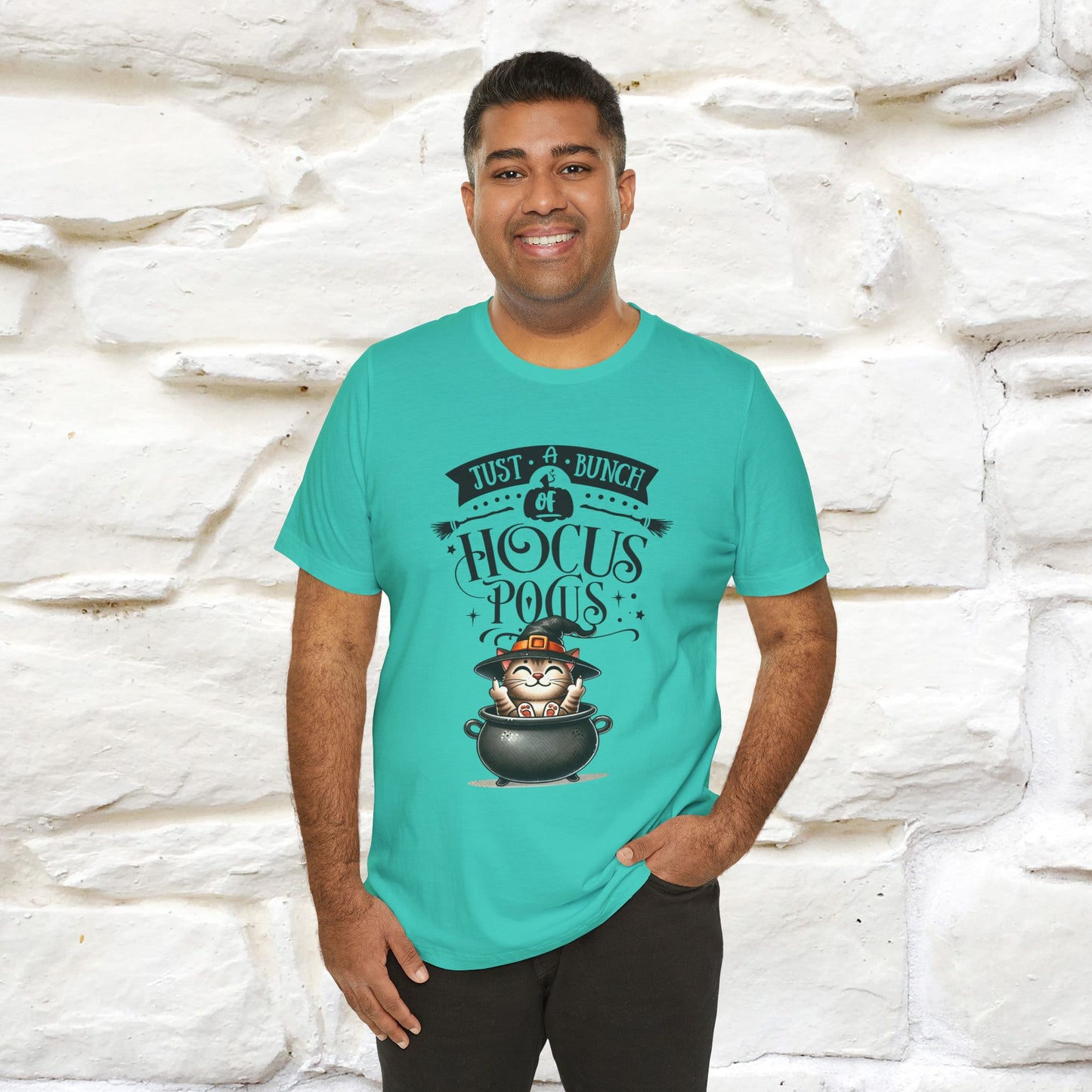 "Just A Bunch Of Hocus Pocus" Cat  T-shirt |Nunu&Miao Studio