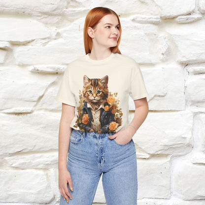 "Garden Guardian" Cat T-Shirt for Men & Women | 100% Cotton* 🌱🐾