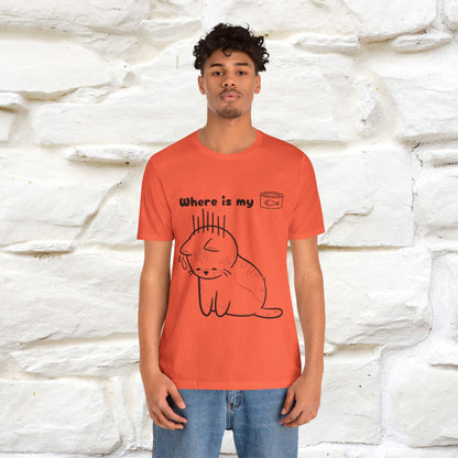 "Where Is My Tuna?" Cat T-Shirt | Nunu&Miao Studio