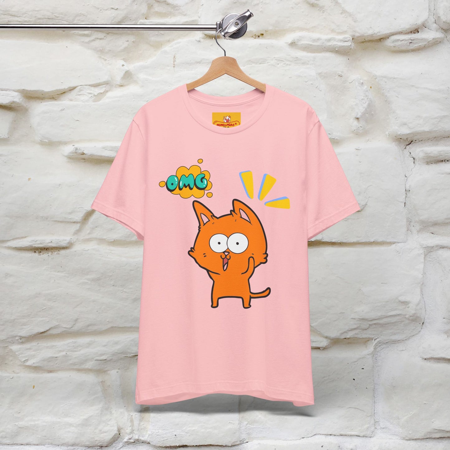 ''Oh My God'' Cat T-Shirt | Nunu&Miao Studio
