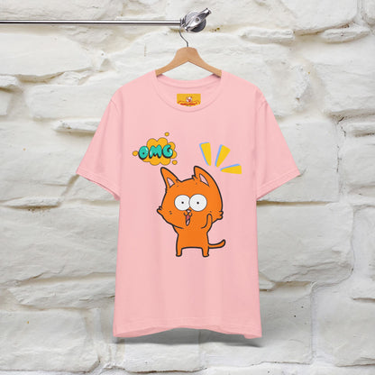 ''Oh My God'' Cat T-Shirt | Nunu&Miao Studio