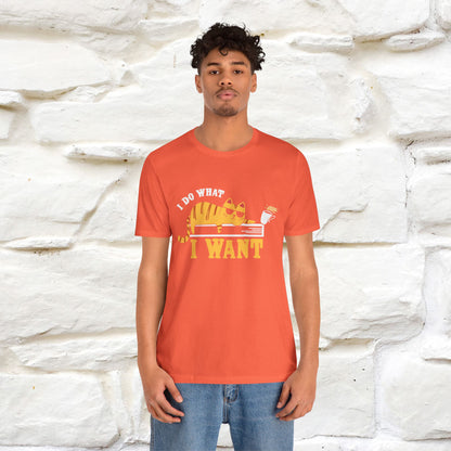 "I Do What I Want" Cat T-Shirt | Nunu & Miao Studio