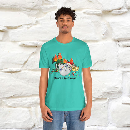 You're Welcome | Sarcastic Cat Christmas Shirt  |Nunu&Miao Studio - Nunu&Miao Studio