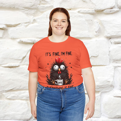 "Everything Is Fine" |Funny T-Shirt | Nunu&Miao Studio