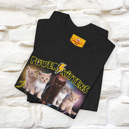 ''Power Kittens ''| CatT-Shirt | Nunu&Miao Studio