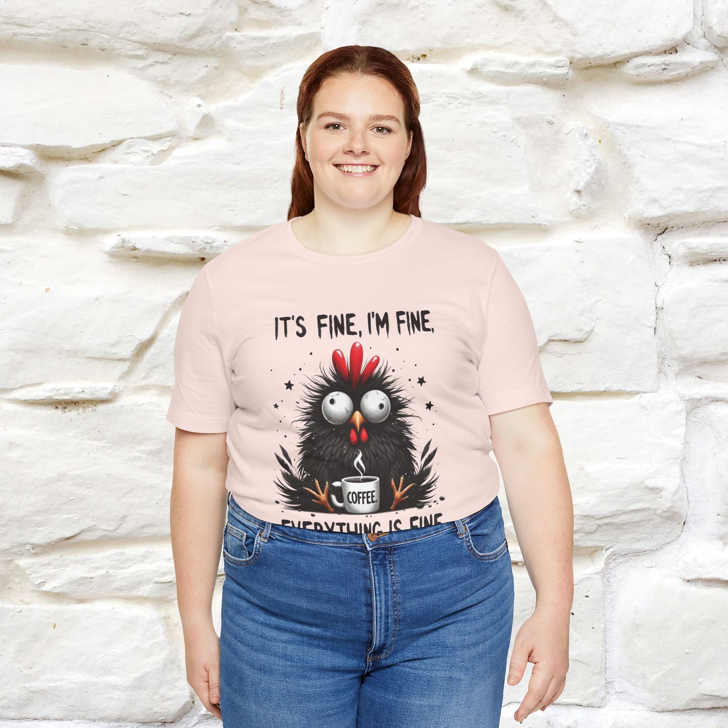 "Everything Is Fine" |Funny T-Shirt | Nunu&Miao Studio