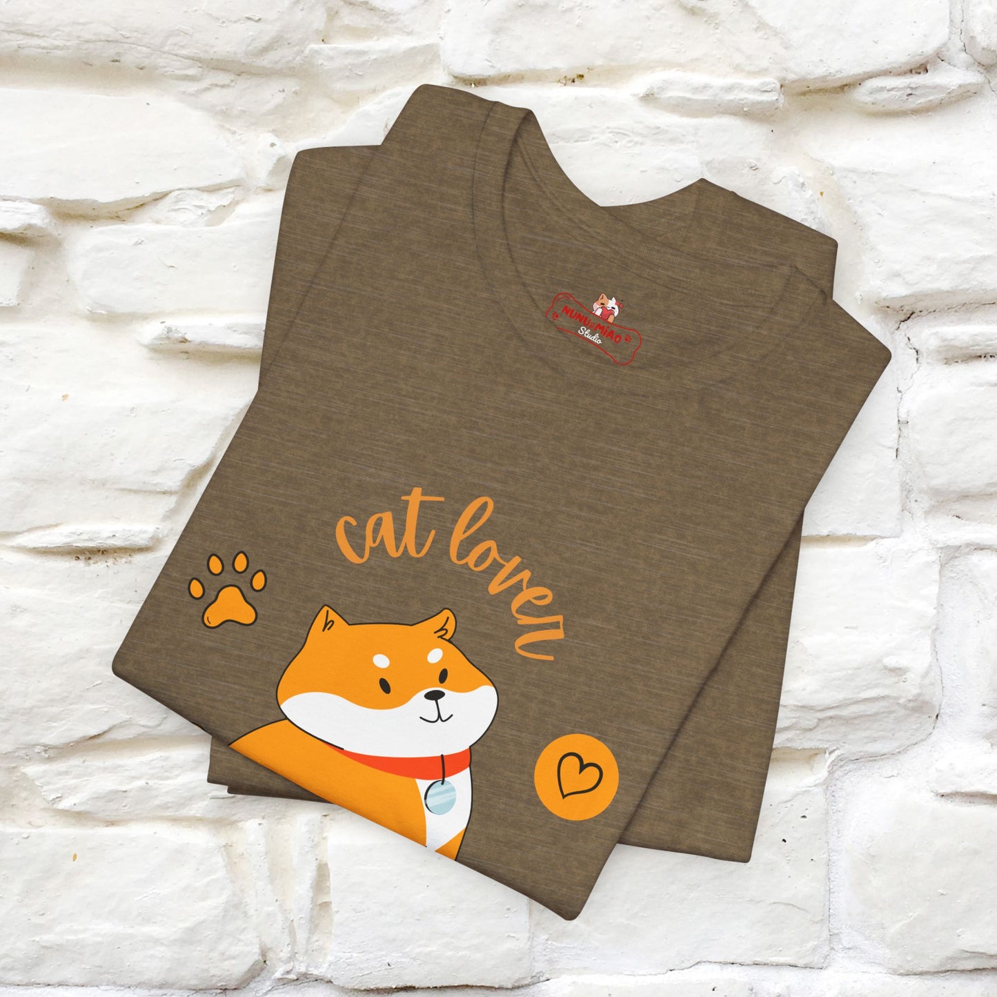 "Cat Lover" T-Shirt for Men & Women | 100% Cotton* | Purrfect Gift for Cat Enthusiasts