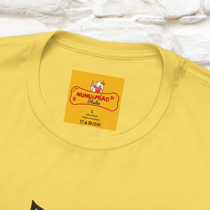 ''Judging You Silently'' | Cat T-Shirt for Men | Nunu&Miao Studio