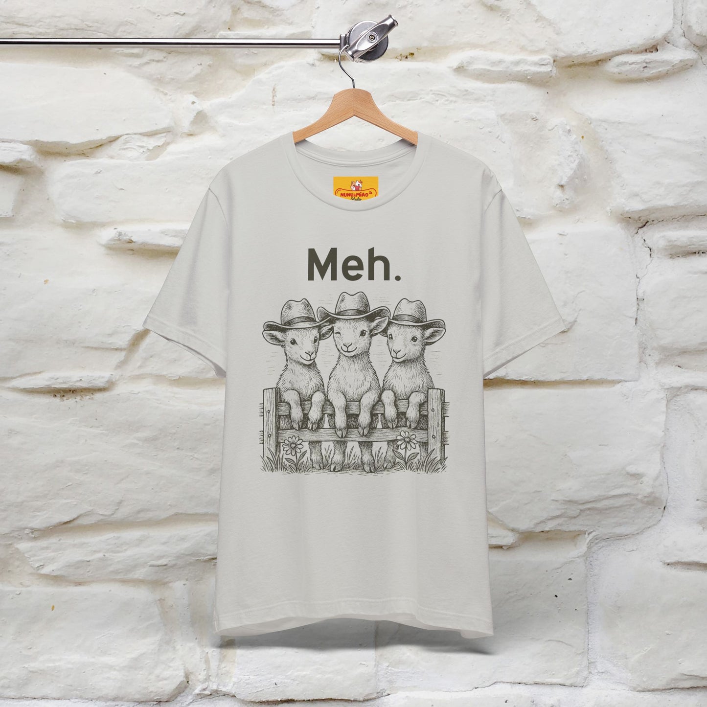 "Meh" Cute T-shirt |Nunu&Miao Studio