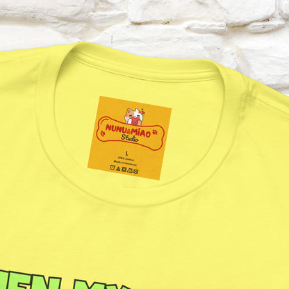 "When My Sister Cooks" Funny Cat  T-shirt |Nunu&Miao Studio