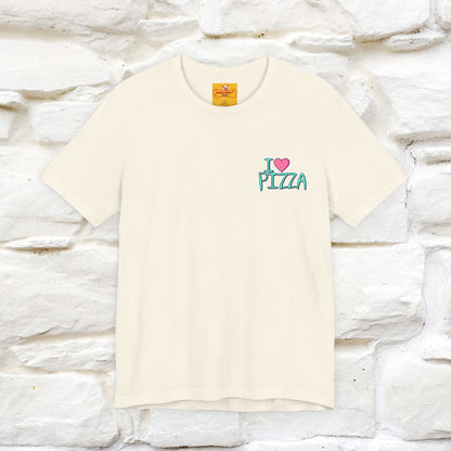 "I Love Pizza"| Cat T-shirt | Nunu&Miao Studio