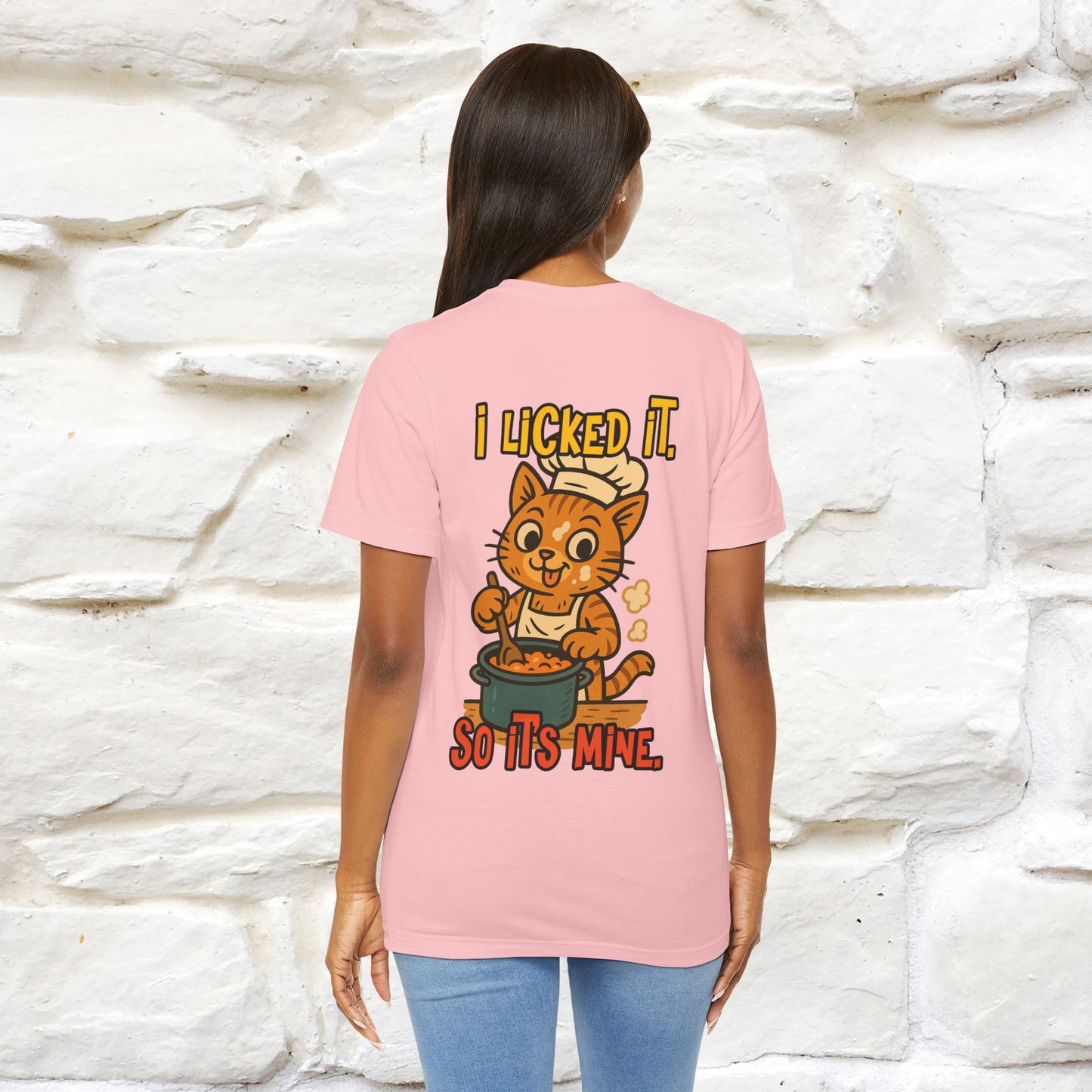 "I Licked It. It's Mine  " |Cat T-Shirt | Nunu&Miao Studio