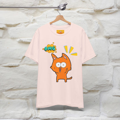 ''Oh My God'' Cat T-Shirt | Nunu&Miao Studio