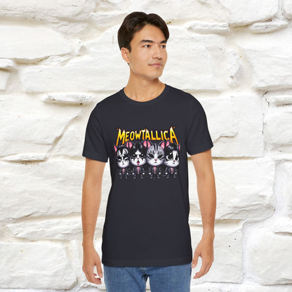 Meowtallica T-Shirt | Rock-Inspired Cat Tee for Men & Women | 100% Cotton*