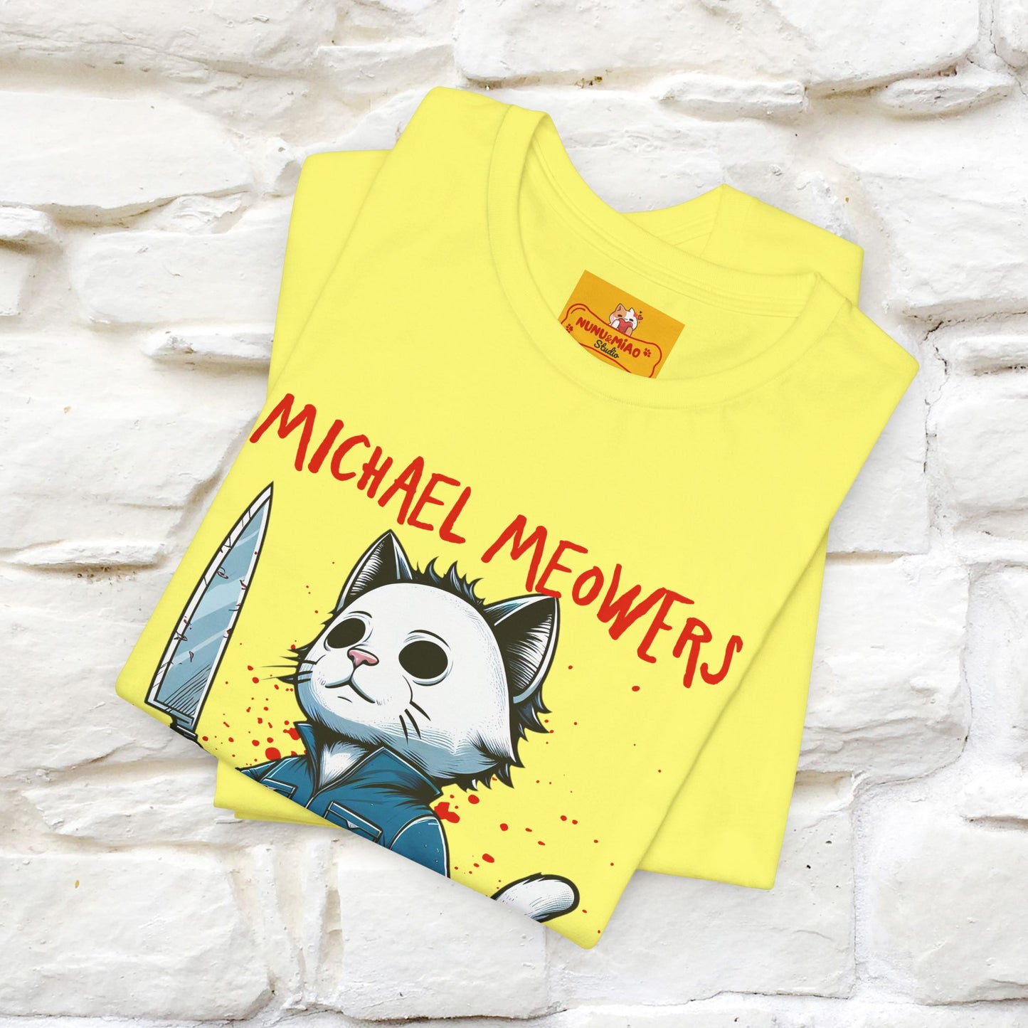 ''Michael Meowers'' Cat T-Shirt |  | Nunu&Miao Studio