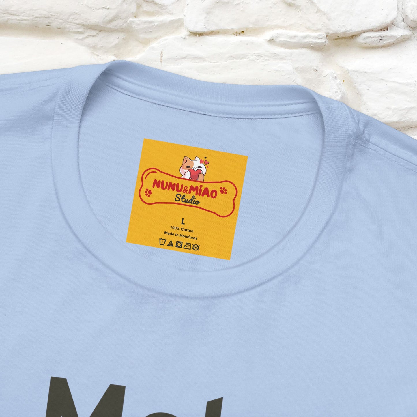 "Meh" Cute T-shirt |Nunu&Miao Studio - Nunu&Miao Studio
