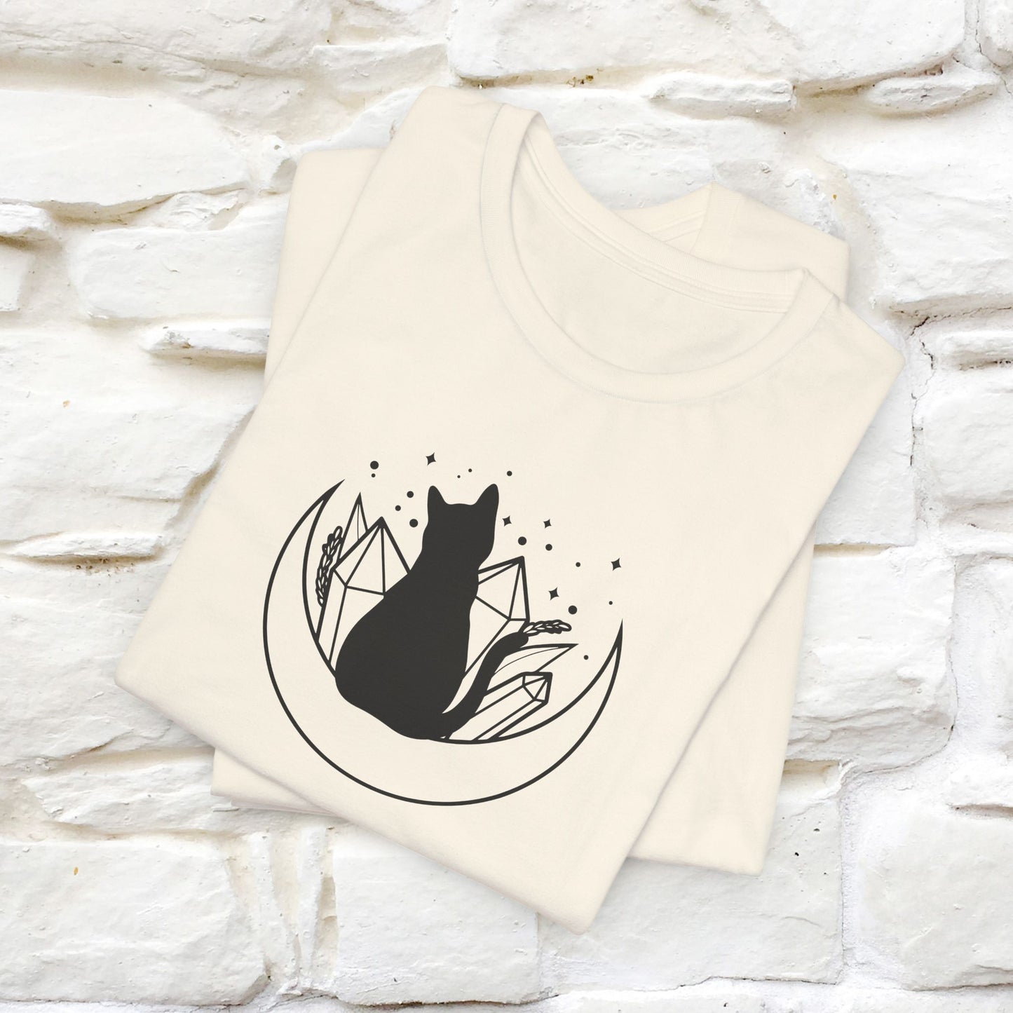 "The Cristal" Cat T-Shirt for Men & Women | Front & Back Design | 100% Cotton* 🐾