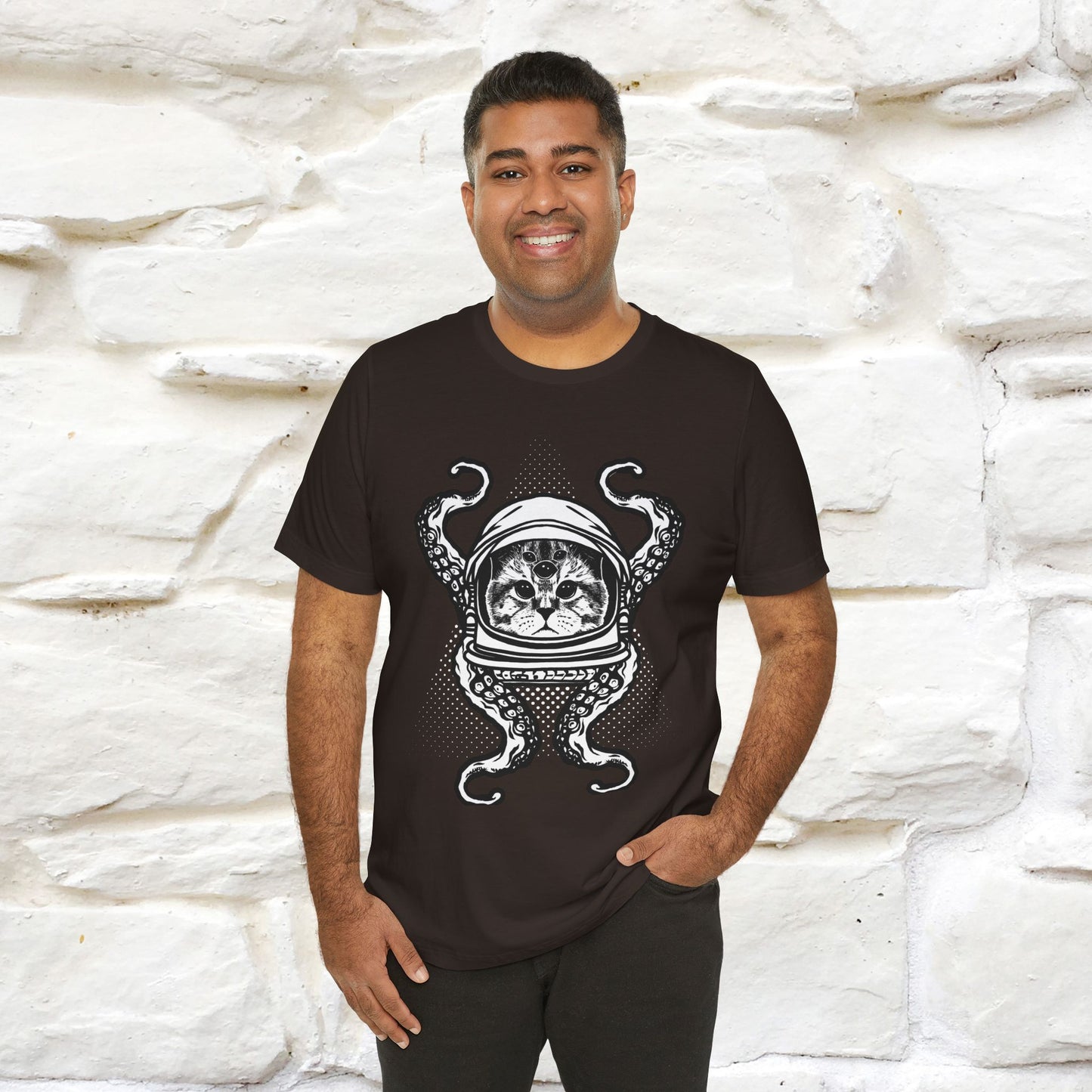 OctoCat Fusion Cat T-Shirt for Men & Women | 100% Cotton*