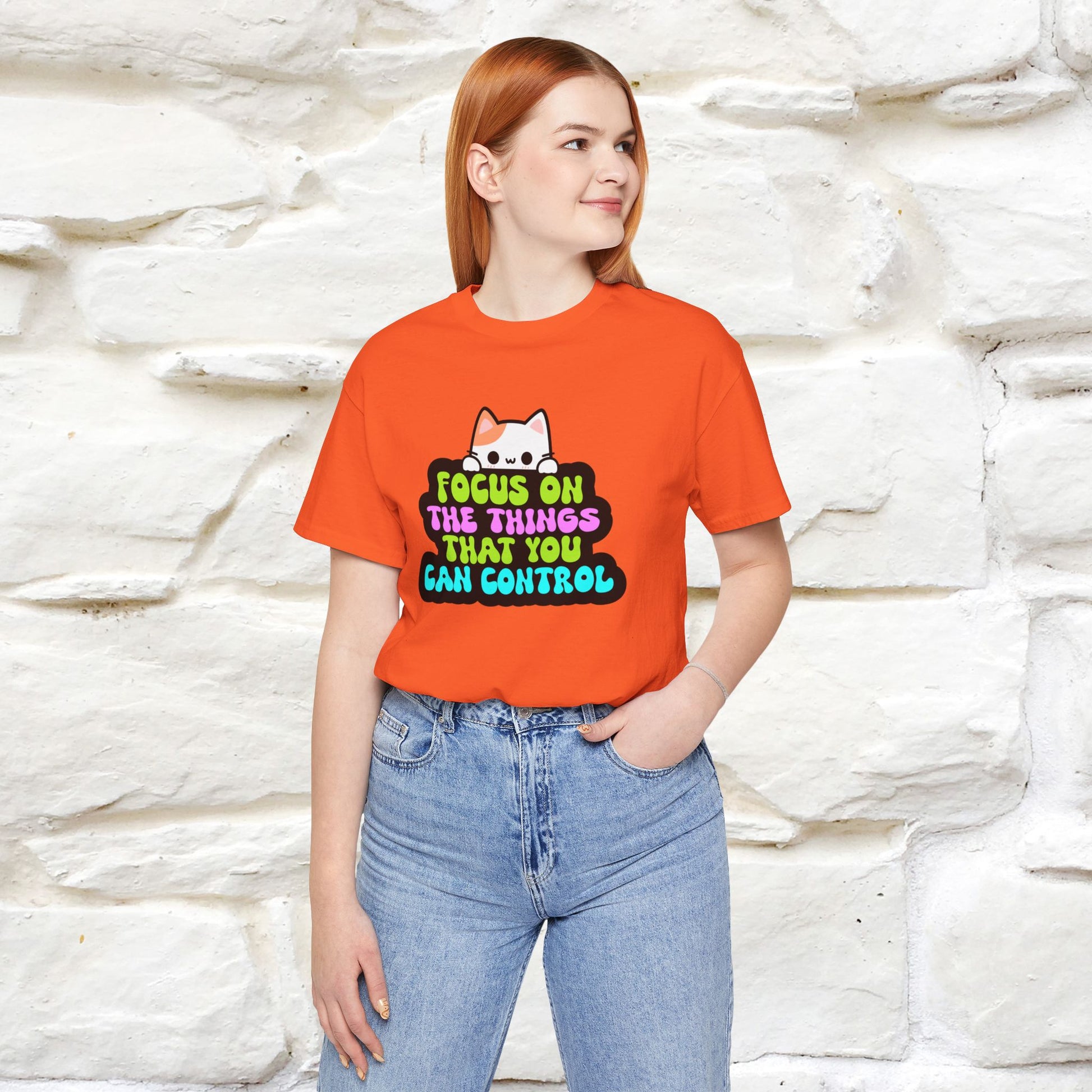 "Focus On The Things ....." T-shirt | Nunu&Miao Studio - Nunu&Miao Studio