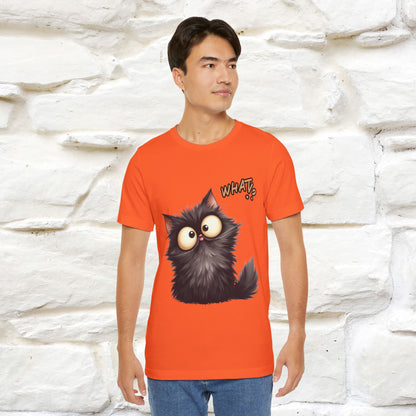 ''What ?'' | Cat T-Shirt  | Nunu&Miao Studio