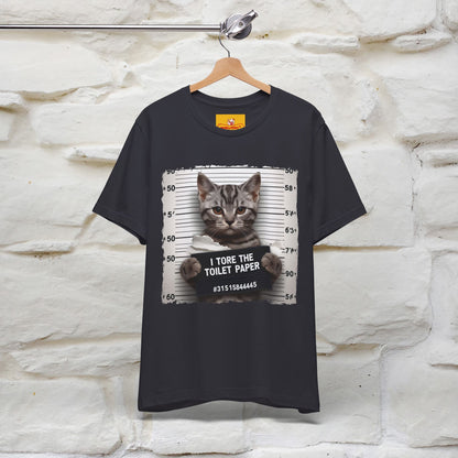 ''I Tore The Toilet Paper'' | Funny Cat T-Shirt | Nunu&Miao Studio
