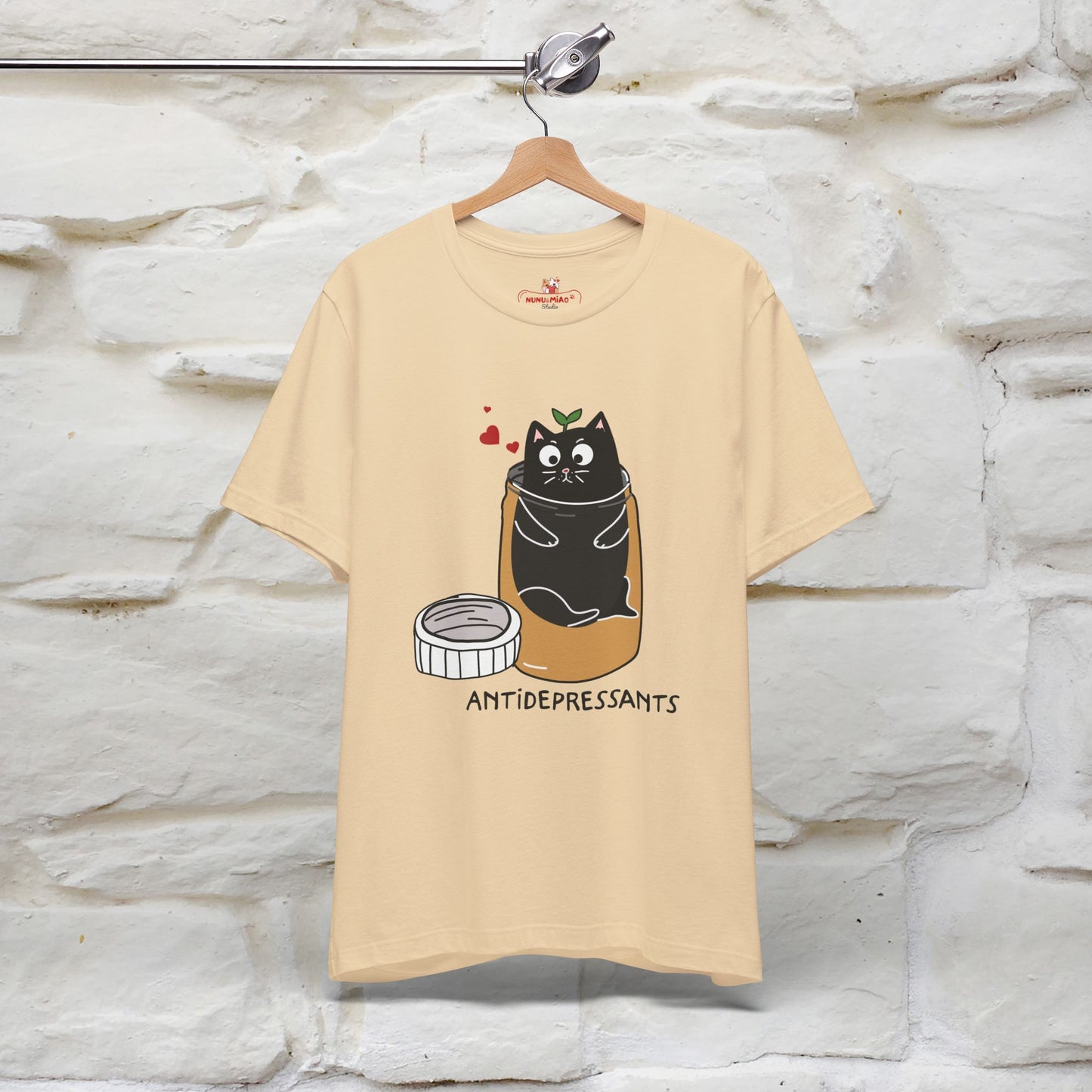 "Antidepressants" Funny Cat T-Shirt for Men & Women | 100% Cotton* 🐾