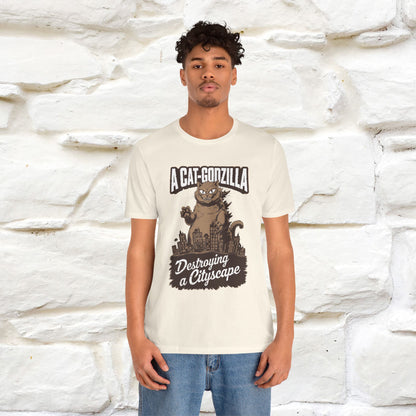 ''A Cat-Godzilla ''| CatT-Shirt | Nunu&Miao Studio
