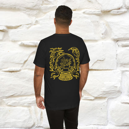 ''The Cristal'' Cat T-Shirt Front and Back Design | Nunu&Miao Studio