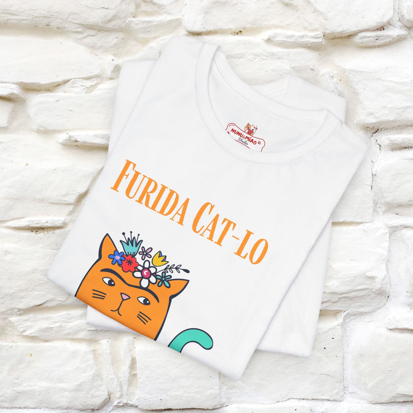 "Furida Cat-Lo'' Cat T-Shirt for Men & Women | 100% Cotton*🐾