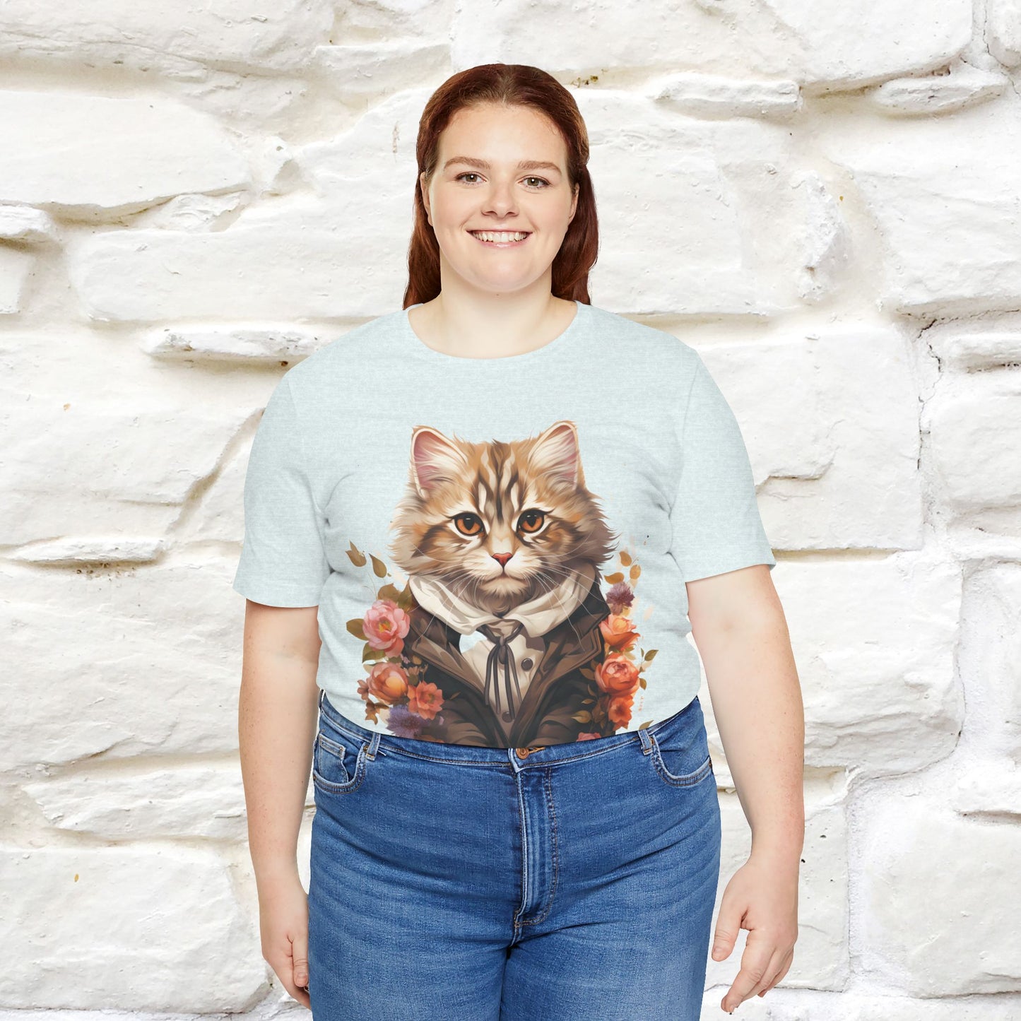 "Mr. Meow" Elegant Cat T-Shirt for Men & Women | 100% Cotton*