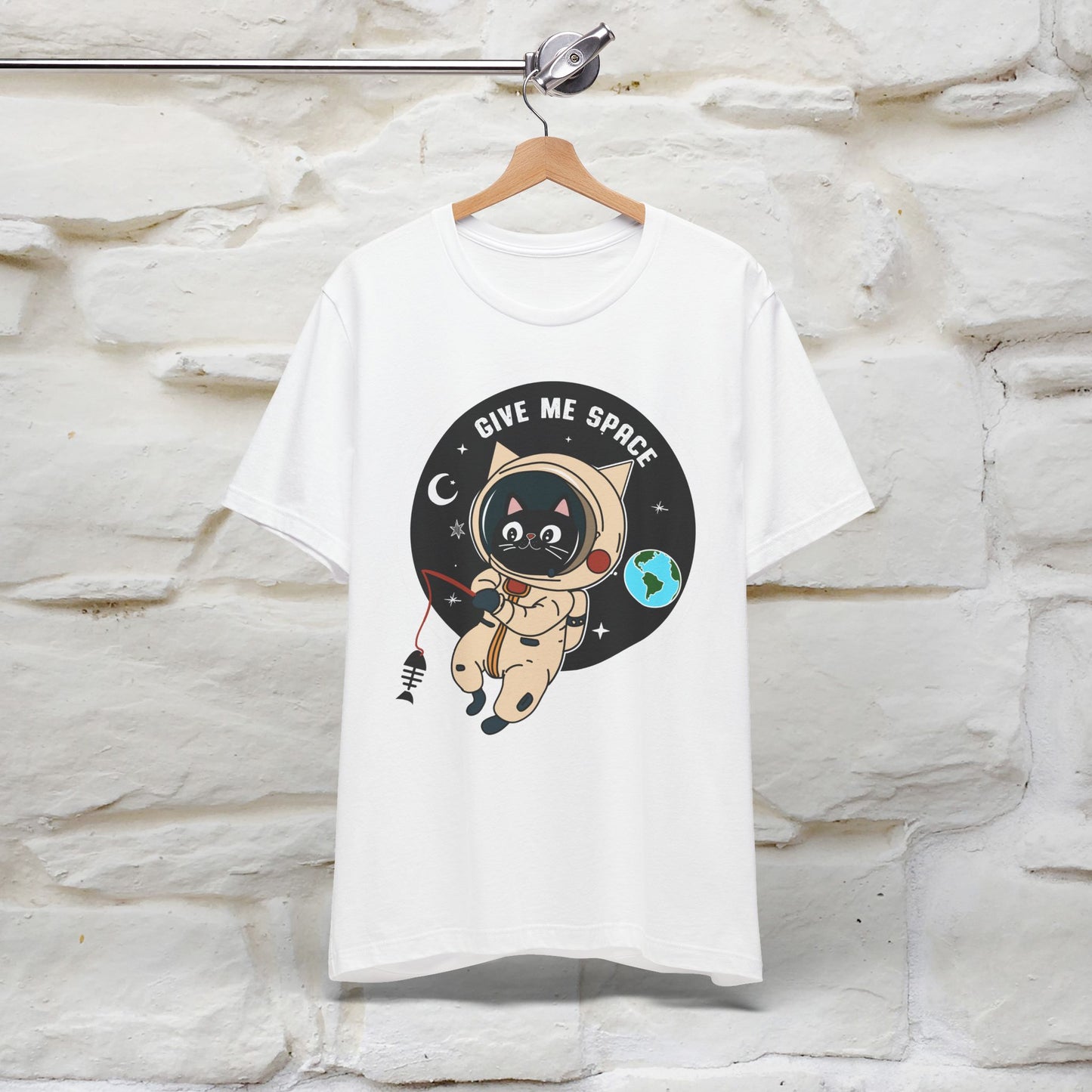 Give Me Space Cat T-Shirt for Men & Women | 100% Cotton* Funny  Tee